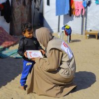 Laporan pengagihan iftar pek kepada rakyat gaza palestin (18)