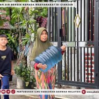 Laporan Program Agihan Air Bersih Water Tank Cugenang Cianjur Indonesia (20)