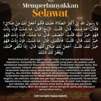 Memperbanyakkan selawat