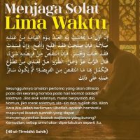 Menjaga Solat Lima Waktu