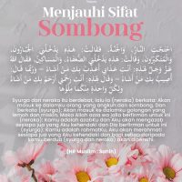 Menjauhi sifat sombong
