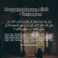 Menyahut Seruan Allah Pada Akhir Malam