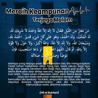 Meraih Keampunan Apabila Terjaga Malam