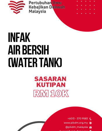 Pikdm Infak Air Bersih Water Tank 10k