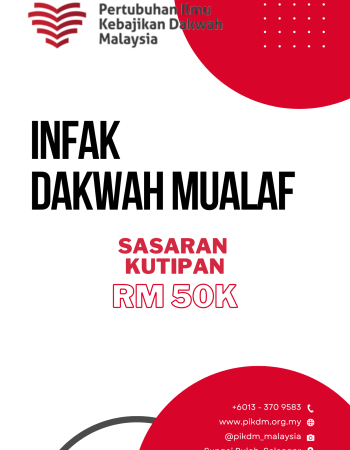 Pikdm Infak Dakwah Mualaf