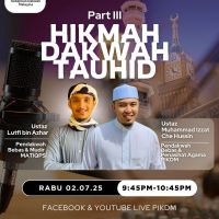Podcast Live : Hikmah Dakwah Tauhid (Part 3)