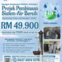 Projek pembinaan sistem air bersih