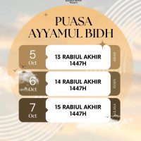 Puasa ayyamul bidh 2025