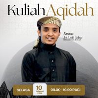 Siri 14 Kuliah Aqidah Iman Kepada Qada & Qadar KA14