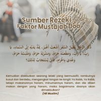 Sumber Rezeki Antara Faktor Mustajab Doa