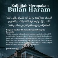 Zulhijjah bulan haram yang paling menonjol